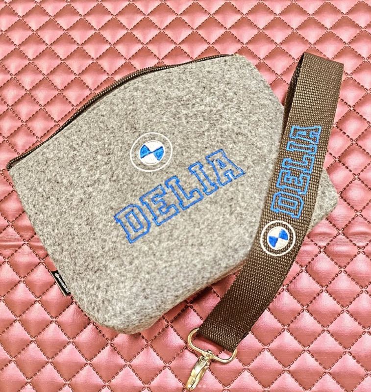 Bolso bordado personalizado