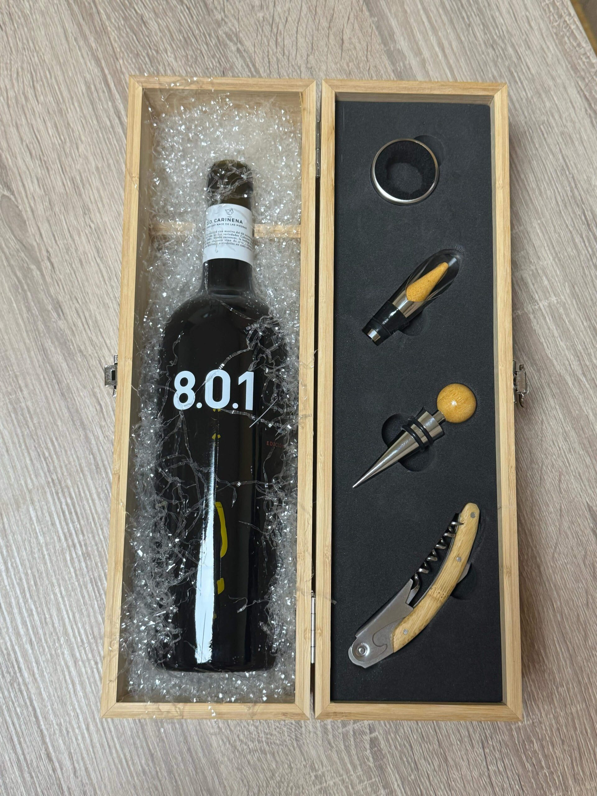 Caja de Vino personalizada